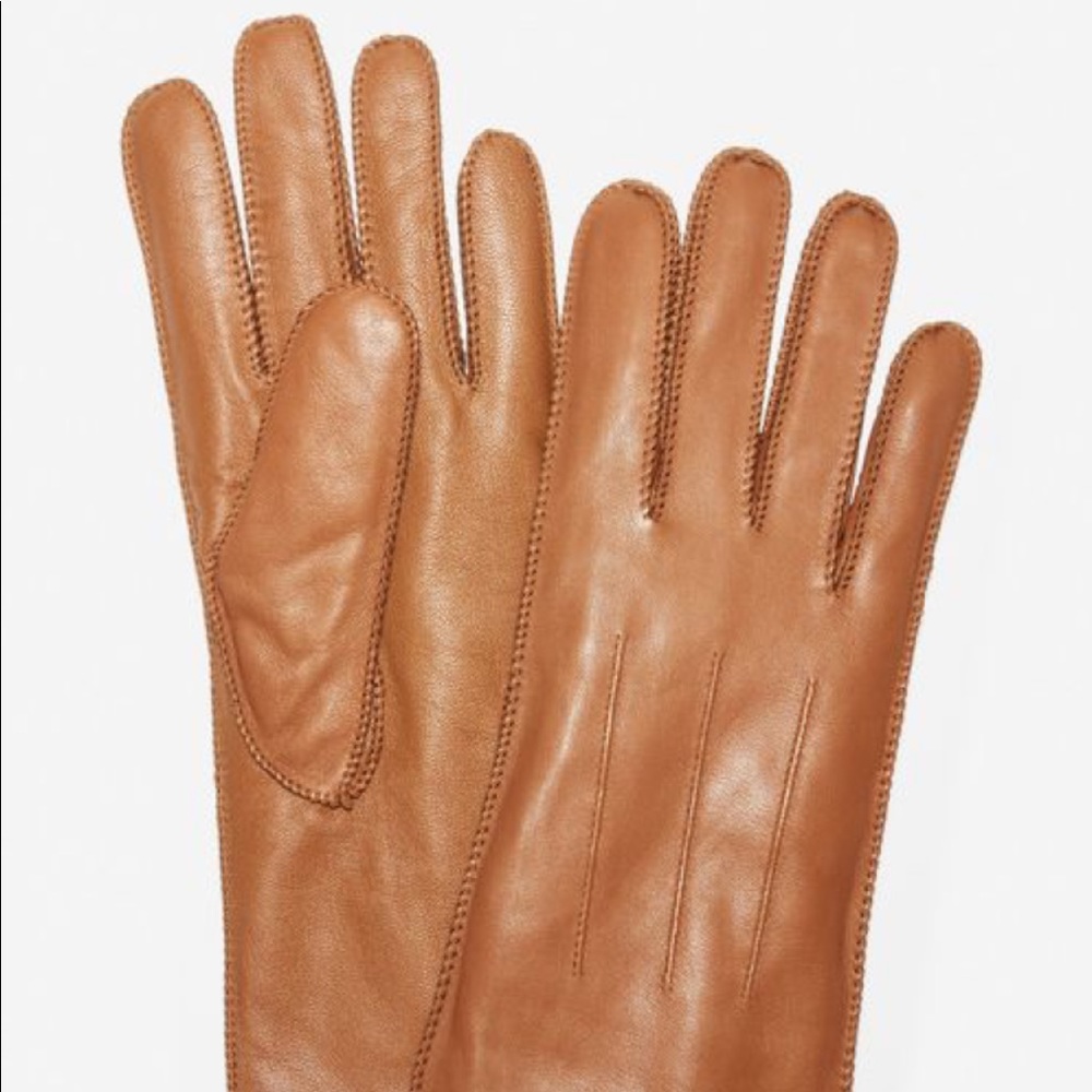 Cole Haan Women's GRANDSERIES Leather Glove in British Tan